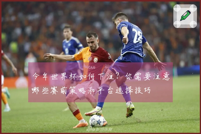 今年世界杯如何下注？你需要注意哪些赛前策略和平台选择技巧
